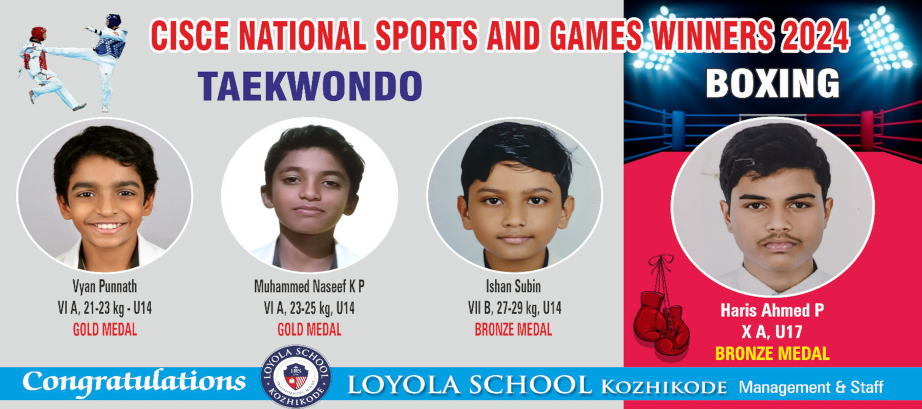 Loyola School Kozhikode – National Sports